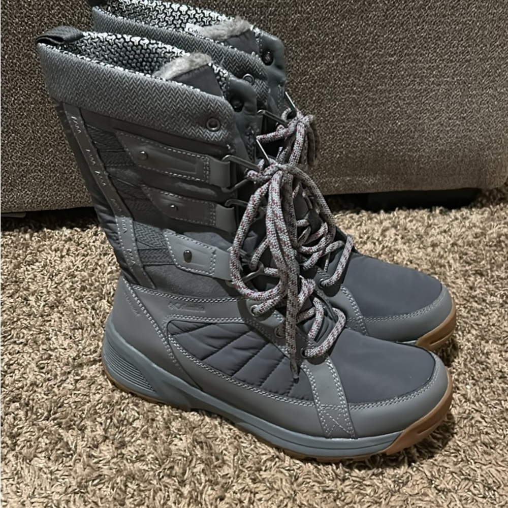 Women's Gray Winter Boots
